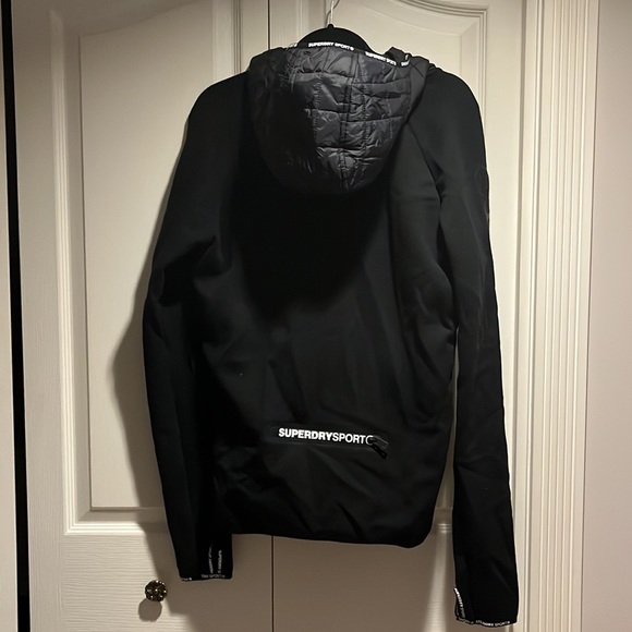 Super dry men’s black gym tech collection in size M - Picture 7 of 12